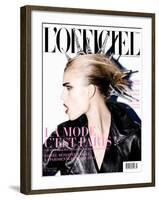 L'Officiel, September 2009 - Jana-Enrique Badulescu-Framed Art Print