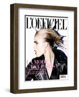 L'Officiel, September 2009 - Jana-Enrique Badulescu-Framed Art Print