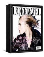 L'Officiel, September 2009 - Jana-Enrique Badulescu-Framed Stretched Canvas