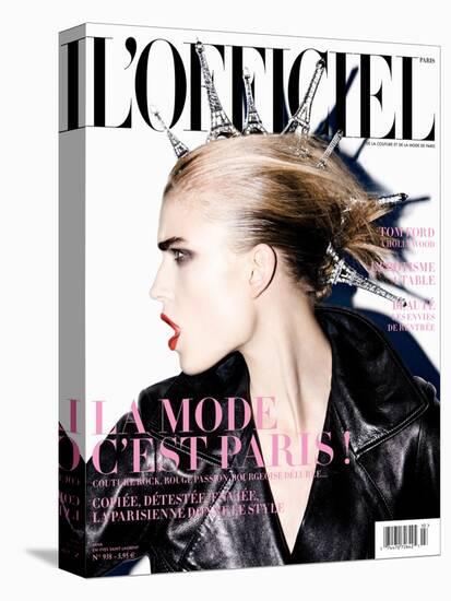 L'Officiel, September 2009 - Jana-Enrique Badulescu-Stretched Canvas