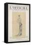 L'Officiel, September-October 1923 - Création Jeanne Lanvin-Jeanne Lanvin-Framed Stretched Canvas