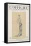 L'Officiel, September-October 1923 - Création Jeanne Lanvin-Jeanne Lanvin-Framed Stretched Canvas