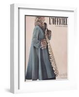 L'Officiel, Special Issue - Ensemble de Jacques Fai Lainage de Lajoin-Philippe Pottier-Framed Art Print