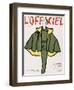 L'Officiel, Winter Special Issue - Ensemble de Robert Piguet, Tissu Lesur-Bernard Blossac-Framed Art Print