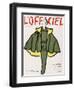 L'Officiel, Winter Special Issue - Ensemble de Robert Piguet, Tissu Lesur-Bernard Blossac-Framed Art Print