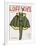 L'Officiel, Winter Special Issue - Ensemble de Robert Piguet, Tissu Lesur-Bernard Blossac-Framed Art Print