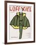 L'Officiel, Winter Special Issue - Ensemble de Robert Piguet, Tissu Lesur-Bernard Blossac-Framed Art Print