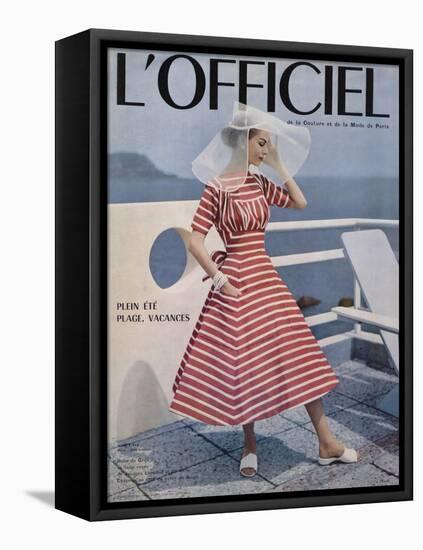 L'Officiel-Philippe Pottier-Framed Stretched Canvas