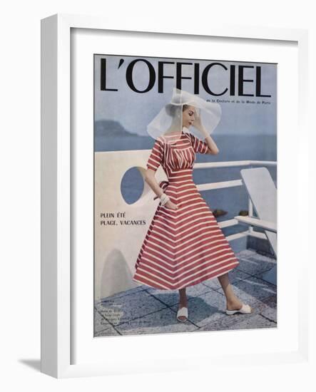 L'Officiel-Philippe Pottier-Framed Art Print