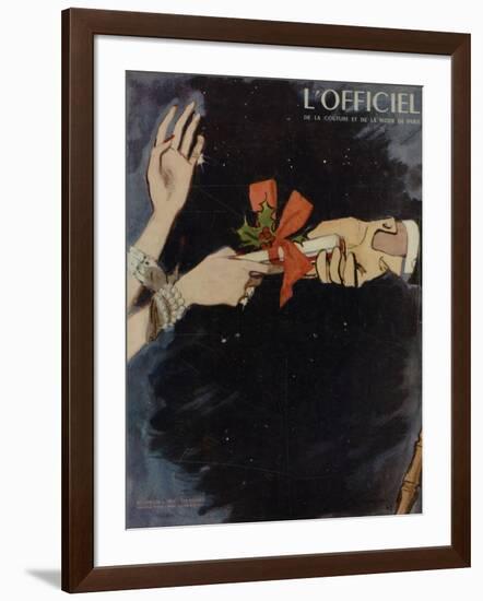 L'Officiel-Mourgue-Framed Art Print