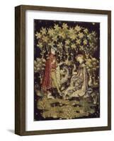 L'Offrande du coeur-null-Framed Giclee Print