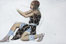 Vaslav Nijinsky in the Ballet the Afternoon of a Faun by C. Debussy-L?on Bakst-Laminated Giclee Print