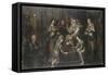 L'Onction de Salomon-Cornelis de Vos-Framed Stretched Canvas