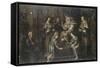 L'Onction de Salomon-Cornelis de Vos-Framed Stretched Canvas