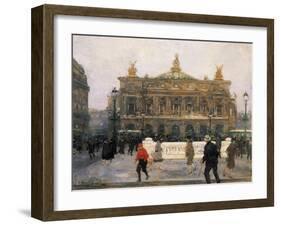 L'Opéra De Paris-Frantz Charlet-Framed Giclee Print