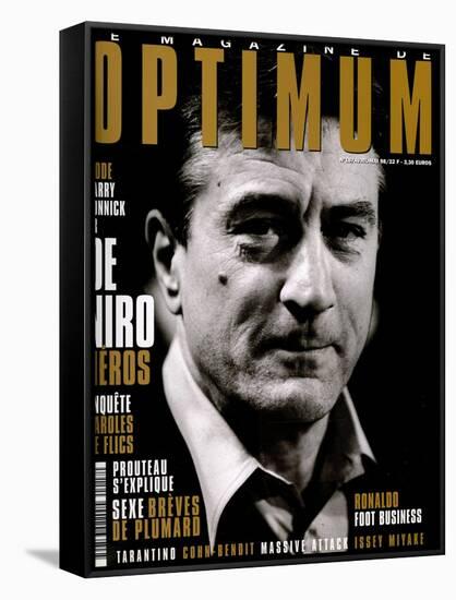 L'Optimum, April-May 1998 - Robert de Niro-Marcel Hartmann-Framed Stretched Canvas