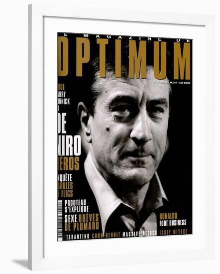 L'Optimum, April-May 1998 - Robert de Niro-Marcel Hartmann-Framed Premium Giclee Print