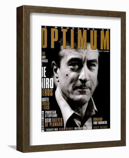 L'Optimum, April-May 1998 - Robert de Niro-Marcel Hartmann-Framed Art Print