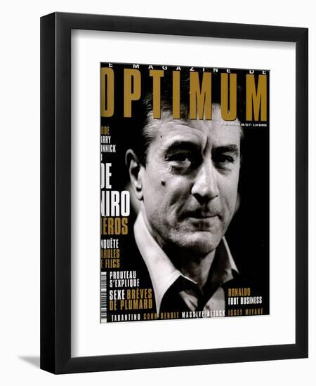 L'Optimum, April-May 1998 - Robert de Niro-Marcel Hartmann-Framed Art Print