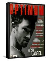 L'Optimum, April-May 1999 - Vincent Cassel Porte un Tee-Shirt Col V en Coton Chiné Calvin Klein-Antonio Spinoza-Framed Stretched Canvas