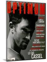 L'Optimum, April-May 1999 - Vincent Cassel Porte un Tee-Shirt Col V en Coton Chiné Calvin Klein-Antonio Spinoza-Mounted Art Print