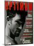 L'Optimum, April-May 1999 - Vincent Cassel Porte un Tee-Shirt Col V en Coton Chiné Calvin Klein-Antonio Spinoza-Mounted Art Print