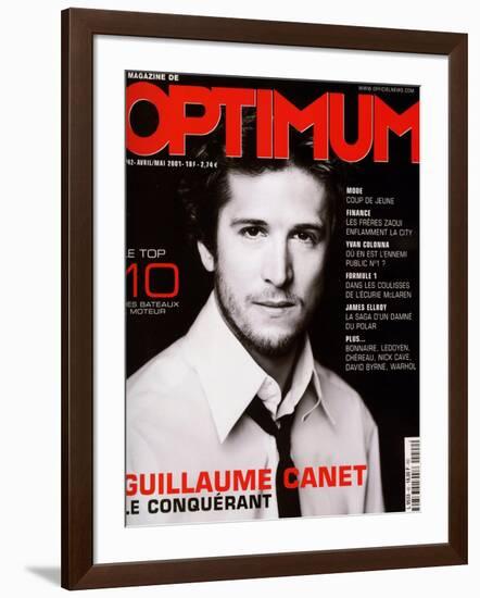 L'Optimum, April-May 2001 - Guillaume Caret-Marcel Hartmann-Framed Art Print