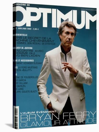 L'Optimum, April-May 2002 - Bryan Ferry Est Habillé en Gucci, Montre Polex-Benoit Peverelli-Stretched Canvas