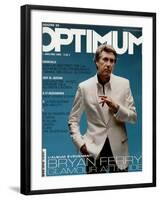 L'Optimum, April-May 2002 - Bryan Ferry Est Habillé en Gucci, Montre Polex-Benoit Peverelli-Framed Art Print