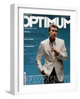 L'Optimum, April-May 2002 - Bryan Ferry Est Habillé en Gucci, Montre Polex-Benoit Peverelli-Framed Art Print