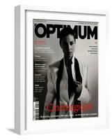 L'Optimum, April-May 2004 - Monica Bellucci-Jan Welters-Framed Art Print