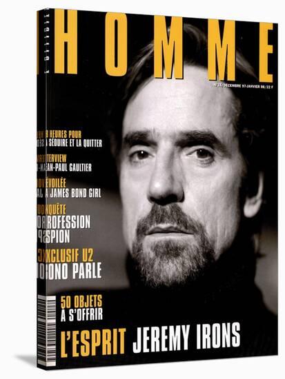 L'Optimum, December 1997-January 1998 - Jeremy Irons-Karl Dickenson-Stretched Canvas