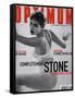 L'Optimum, December 1998-January 1999 - Sharon Stone-Herb Ritts Visages-Framed Stretched Canvas