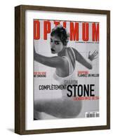L'Optimum, December 1998-January 1999 - Sharon Stone-Herb Ritts Visages-Framed Art Print