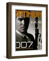 L'Optimum, December 1999-January 2000 - Pierce Brosnan-null-Framed Art Print