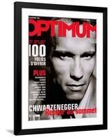 L'Optimum, December 2000-January 2000 - Arnold Schwarzenegger-John Stoddart-Framed Premium Giclee Print