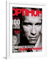 L'Optimum, December 2000-January 2000 - Arnold Schwarzenegger-John Stoddart-Framed Art Print