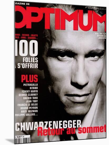 L'Optimum, December 2000-January 2000 - Arnold Schwarzenegger-John Stoddart-Mounted Art Print