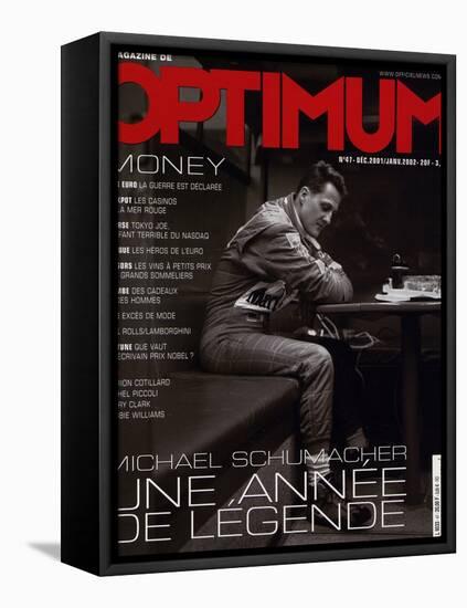 L'Optimum, December 2001-January 2002 - Michael Schumacher-Peter Marlow-Framed Stretched Canvas