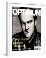 L'Optimum, December 2003-January 2004 - Quentin Tarantino Habillé Par Lv-Patrick Swirc-Framed Art Print