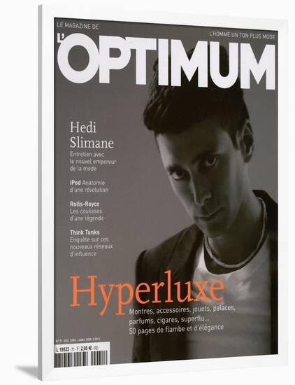 L'Optimum, December 2004-January 2005 - Hedi Slimane-Y.R.-Framed Art Print