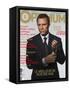 L'Optimum, December 2006-January 2007 - Daniel Craig Est Habillé Par Brioni, Montre Omega-null-Framed Stretched Canvas