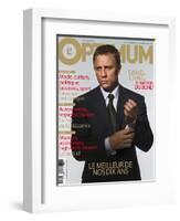 L'Optimum, December 2006-January 2007 - Daniel Craig Est Habillé Par Brioni, Montre Omega-null-Framed Art Print