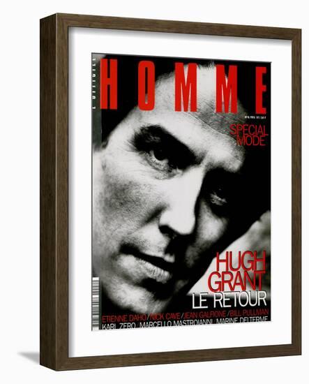 L'Optimum, February 1997 - Hugh Grant-Marcel Hartmann-Framed Art Print