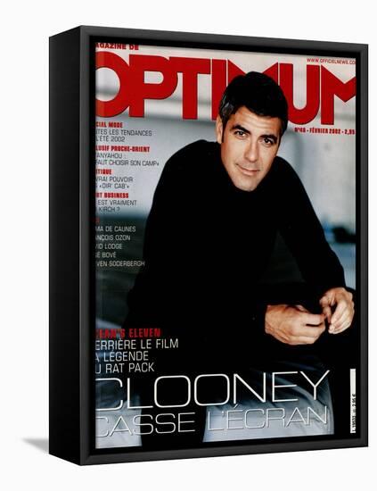 L'Optimum, February 2002 - George Clooney-Mark Seliger-Framed Stretched Canvas