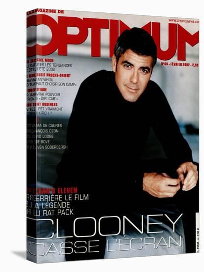 L'Optimum, February 2002 - George Clooney-Mark Seliger-Stretched Canvas