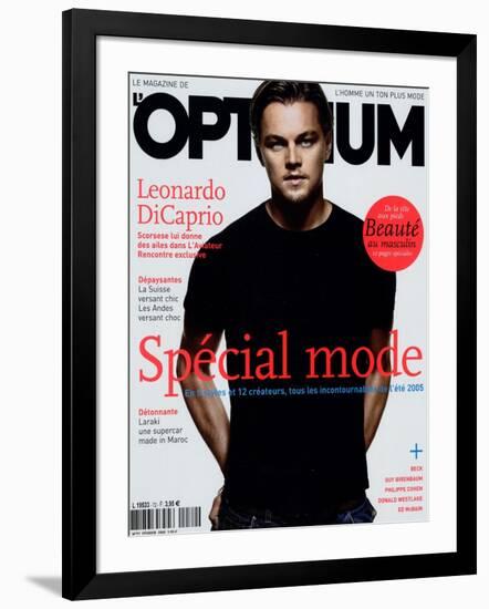 L'Optimum, February 2005 - Leonardo Dicaprio-Tom Munro-Framed Art Print