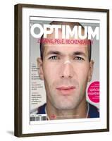 L'Optimum, June 2006 - Zinédine Zidane-Martin Schoeller-Framed Art Print