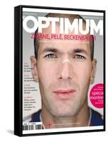 L'Optimum, June 2006 - Zinédine Zidane-Martin Schoeller-Framed Stretched Canvas