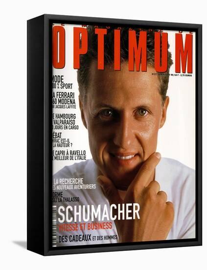 L'Optimum, June-July 1999 - Michael Schumacher-Bernard Asset-Framed Stretched Canvas